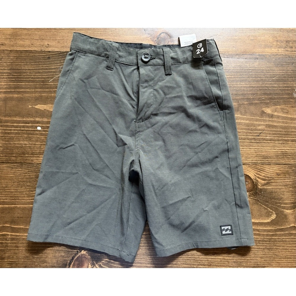 Boys Grey Billabong Shorts 24"